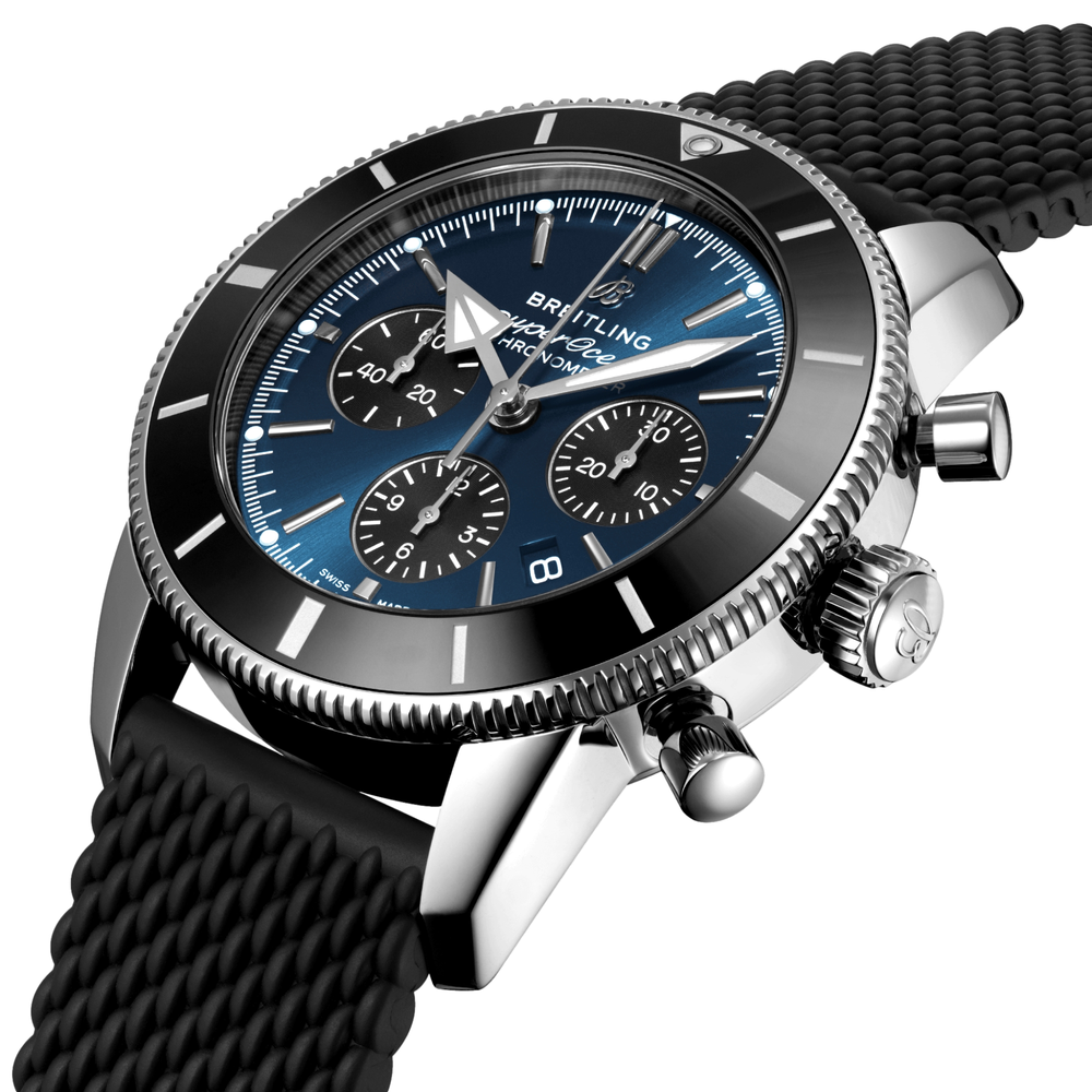 Superocean Heritage B01 Chronograph 44mm Stainless Steel - Blue