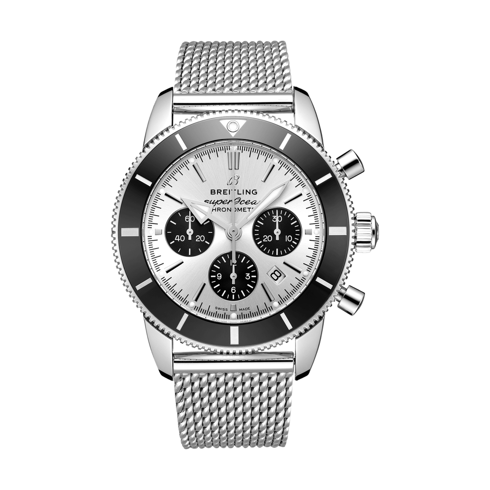 Superocean Heritage B01 Chronograph 44mm Stainless Steel - Cream