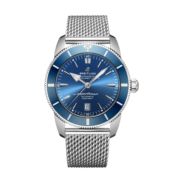 Superocean Heritage B20 Automatic 46mm - Blue on Bracelet | Teddy