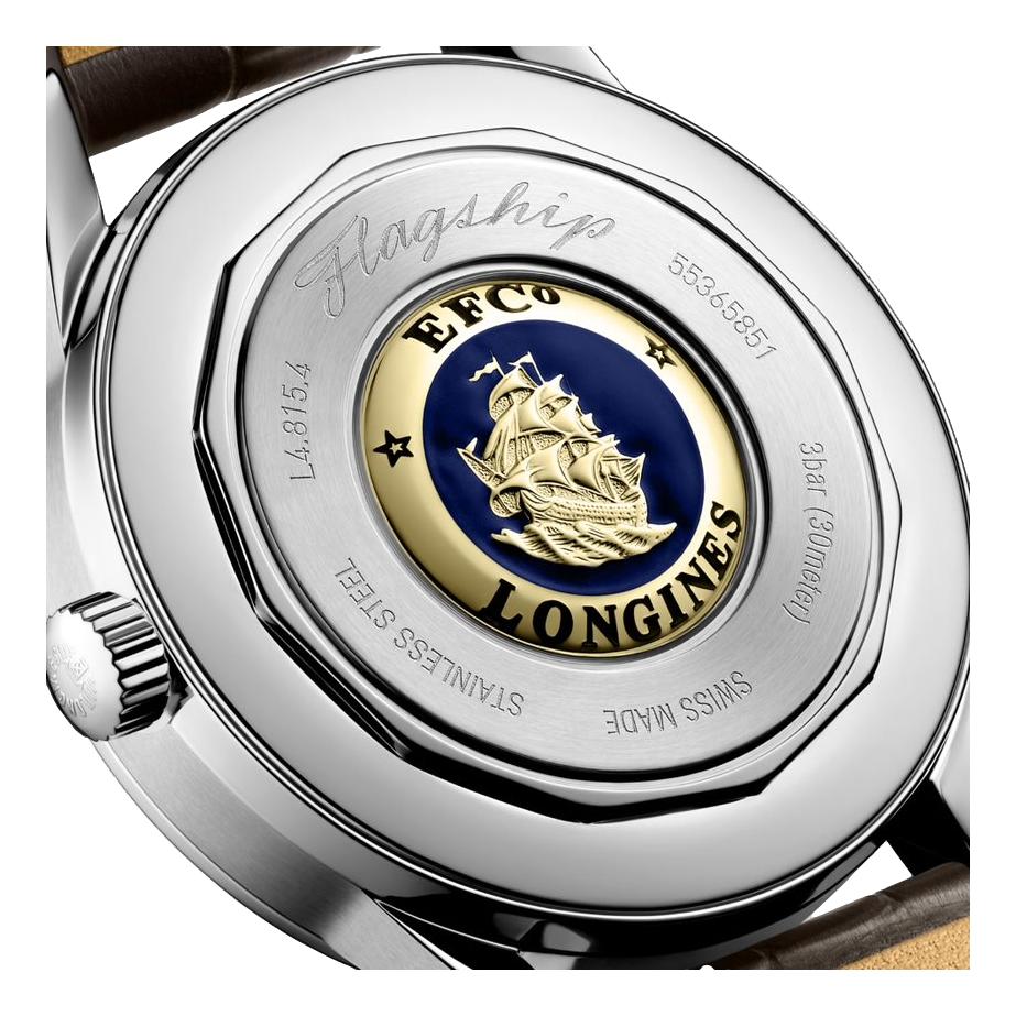 Flagship Heritage Moonphase Silvered Opaline