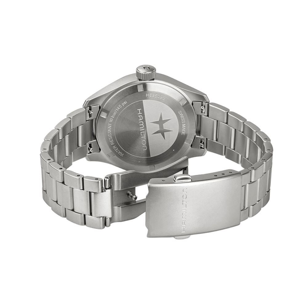 Khaki Field Power Reserve Mechanical 40mm - Blue on Bracelet