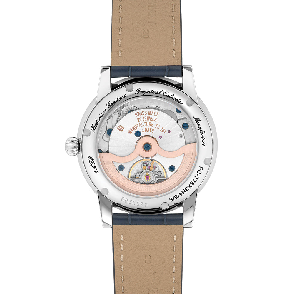 Manufacture Perpetual Calendar 40mm - Blue on Leather Strap