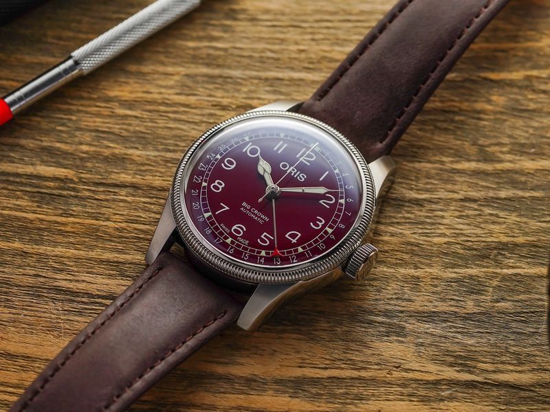 Red Dial Oris Big Crown Pointer Date Review Big Crown Pointer Date
