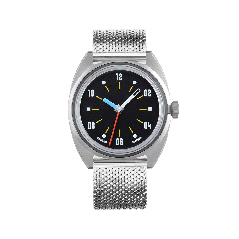 Modul D Quartz 35mm - Black on Bracelet