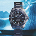 DS Action Diver “New DS Concept Extreme Shock Resistance” Titanium 38mm - Grey on Bracelet