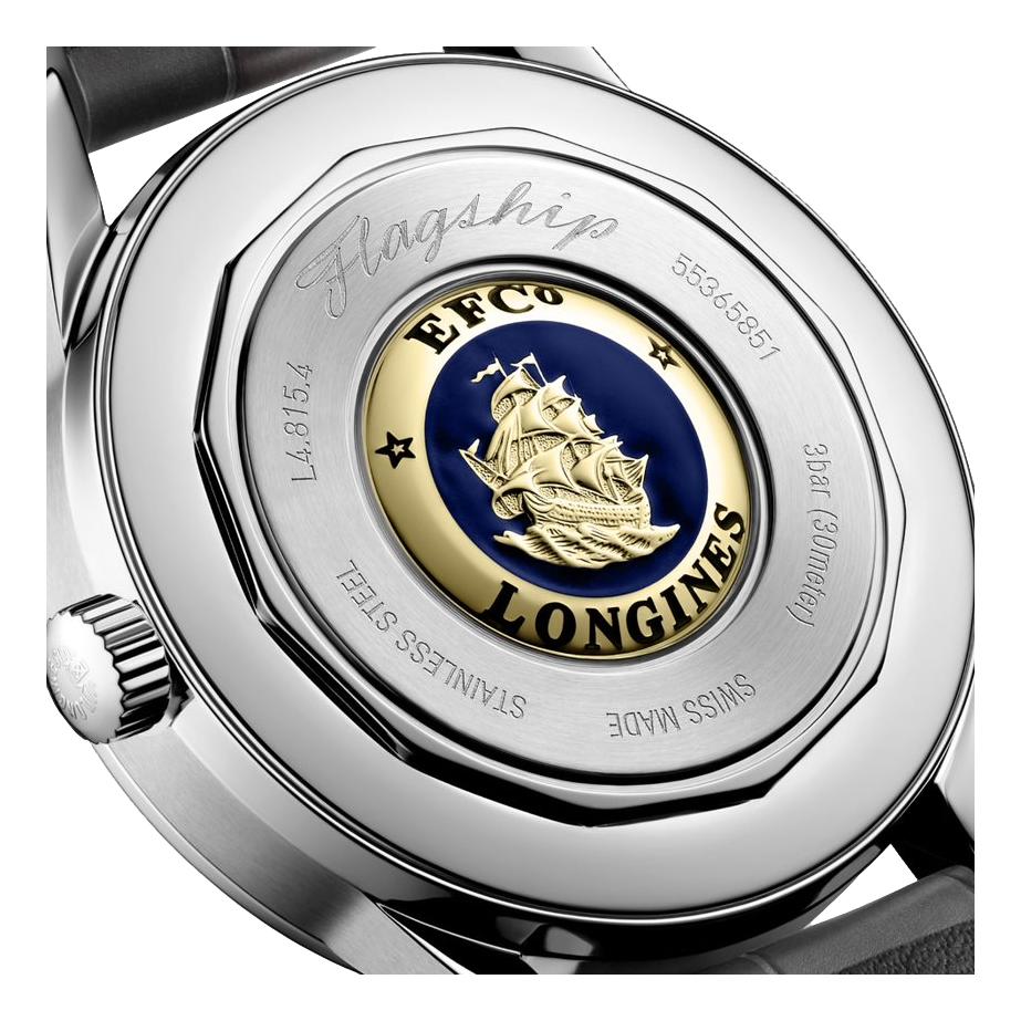 Flagship Heritage Moonphase Sunray Silver