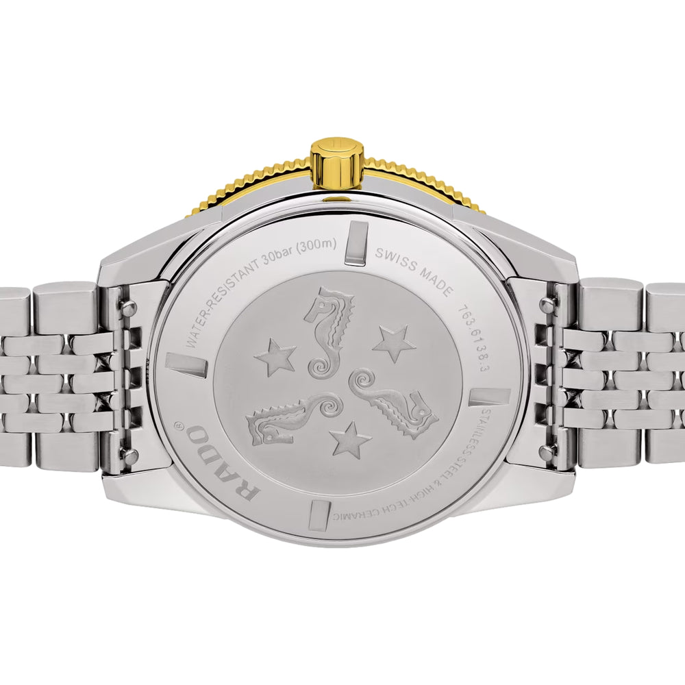 Captain Cook Automatic Two-Tone Yellow Gold 42mm - Black on