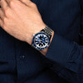 Captain Cook Automatic 42mm - Blue on Bracelet