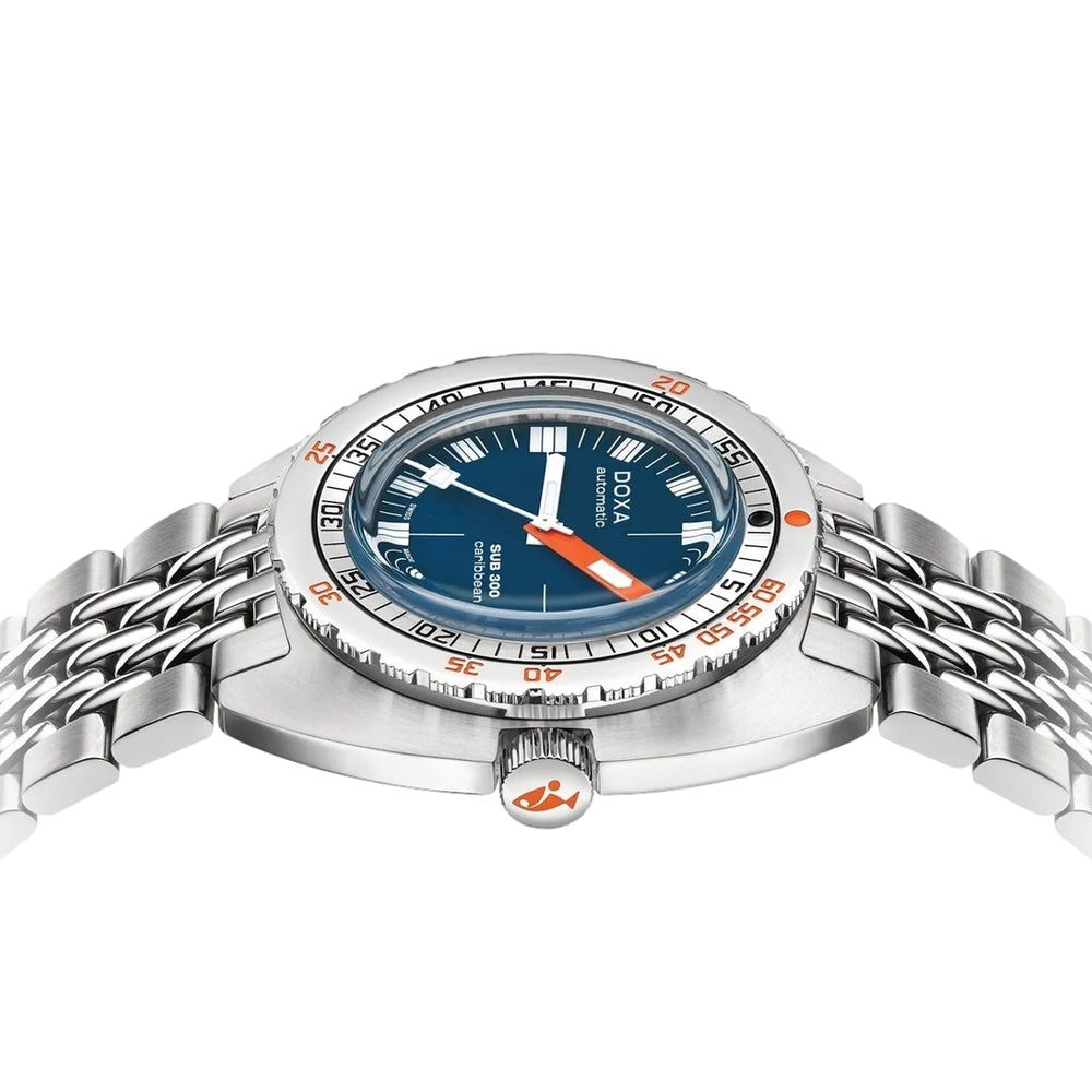 SUB 300 Caribbean 42.5mm - Blue on Bracelet