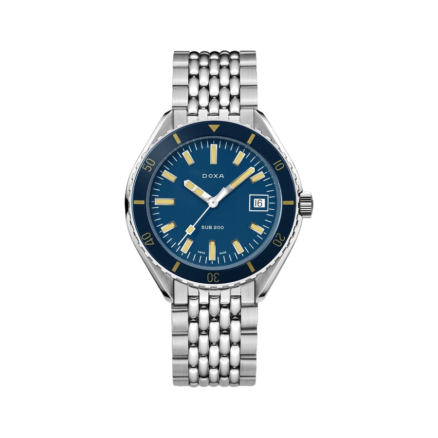 Sub 200 Caribbean Blue Dial on Bracelet, 42mm