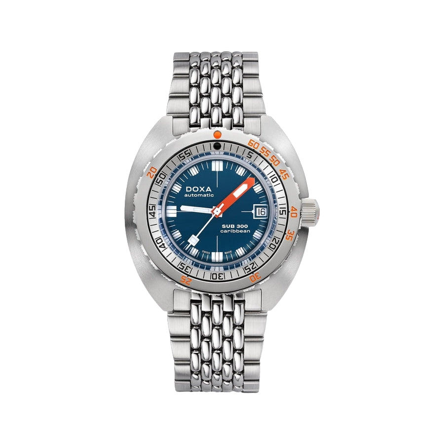 Sub 300 Caribbean Blue Dial on Bracelet, 42.5mm