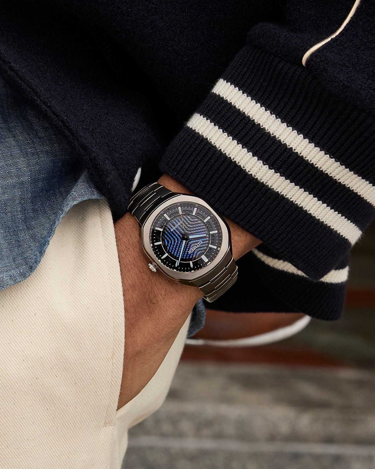 Tsuki-yomi A-T Super Titanium Radio-Controlled Moonphase 43mm