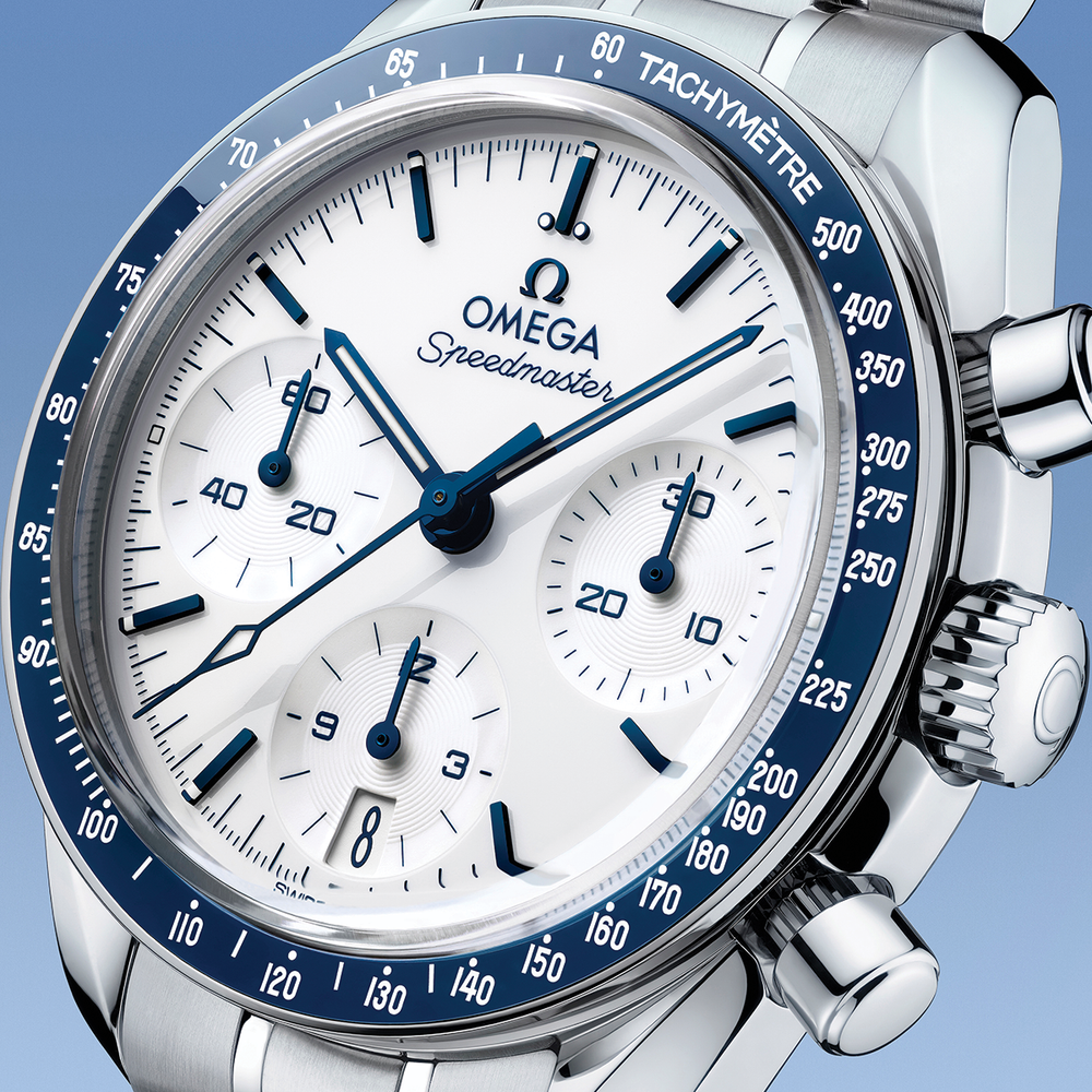 Speedmaster Chronograph 38mm - White on Bracelet
