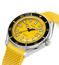 SUB 200 Divingstar Sapphire Inlay Bezel 42mm - Yellow on Rubber Strap