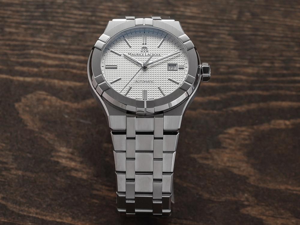AIKON Automatic Date 42mm - Silver | Teddy Baldassarre