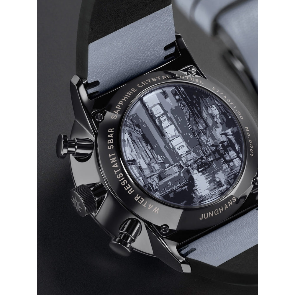 Form A Chronoscope Grey on Grey Strap