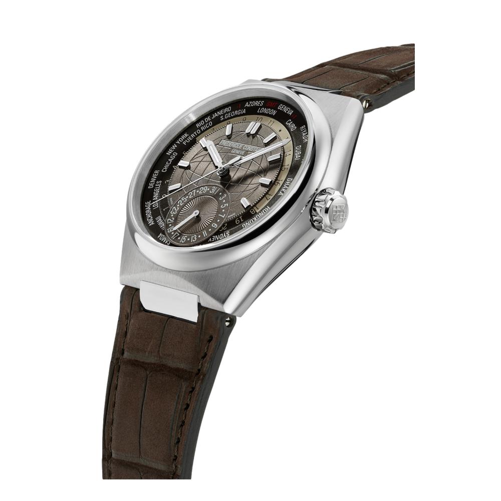 Highlife Worldtimer Manufacture Brown Dial