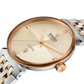 Florence Automatic Bi-Color Rose Gold and Steel 39mm - Champagne on Bracelet