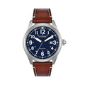 Garrison Eco-Drive 42mm - Blue on Leather Strap