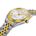 Ballade Powermatic 80 COSC Two-Tone 39mm - Silver on Bracelet