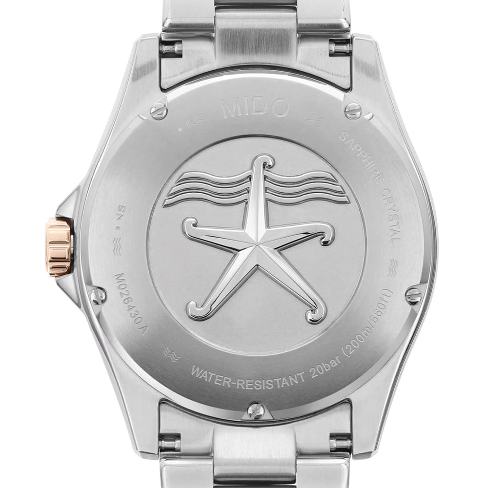 Ocean Star Captain Two-Tone 42.5mm - Black on Bracelet