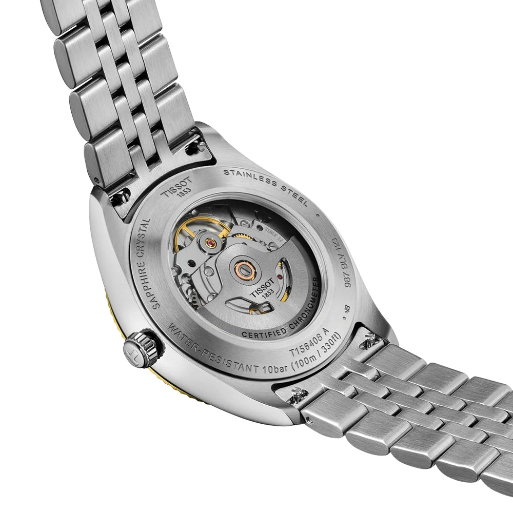 Ballade Powermatic 80 COSC Two-Tone 39mm - Silver on Bracelet