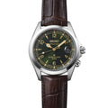 SPB507 Prospex Land Mechanical 39.5mm - Green on Leather Strap