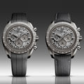 Speedmaster Grey Side of the Moon Grey Ceramic 44.25mm - Grey on Fabric Strap