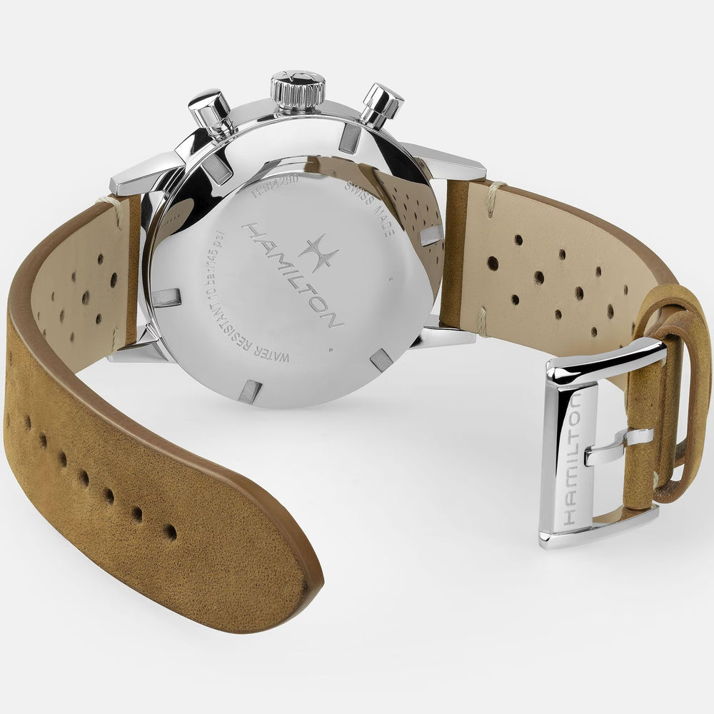 American Classic Intra-Matic Chronograph H 40mm - Blue on Leather Strap w/ Extra Bracelet