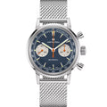 American Classic Intra-Matic Chronograph H 40mm - Blue on Leather Strap w/ Extra Bracelet