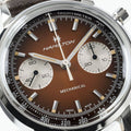 American Classic Intra-Matic Chronograph H 40mm - Brown on Leather Strap w/ Extra Bracelet