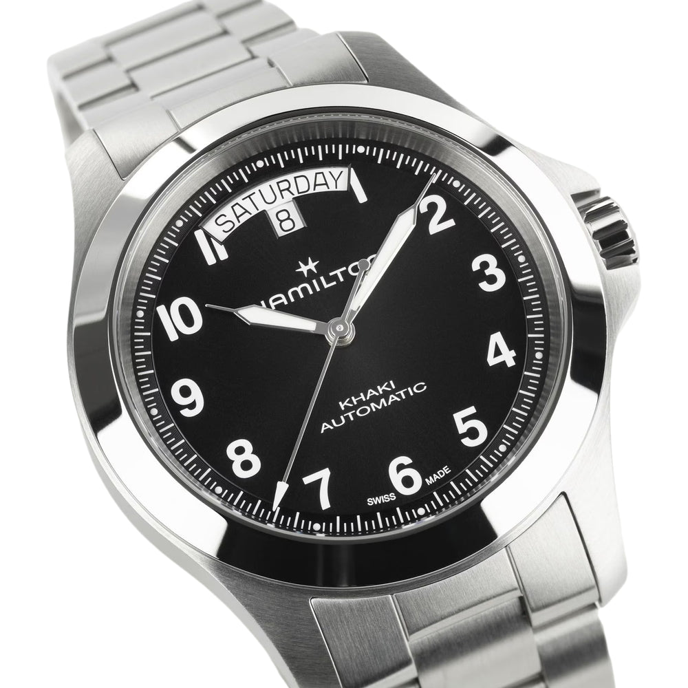 Khaki Field Auto 40mm - Black on Bracelet