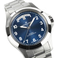 Khaki Field Auto 40mm - Blue on Bracelet
