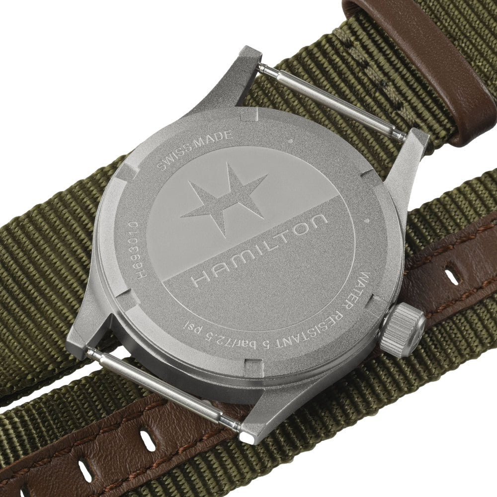 Khaki Field Quartz White Dial, 33mm