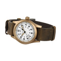 Khaki Field Mechanical 38mm - Bronze on Leather Strap