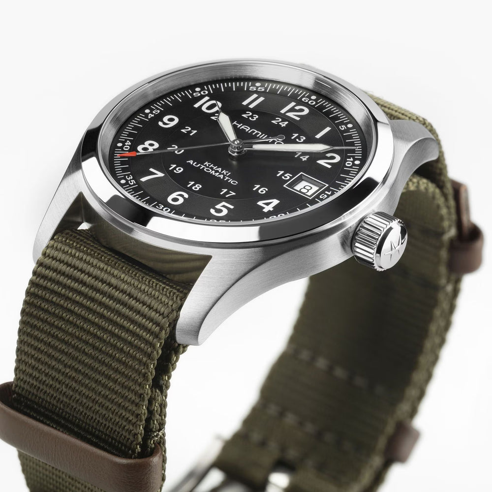 Khaki Field Auto Call of Duty Limited Edition 38mm - Black on Fabric Strap