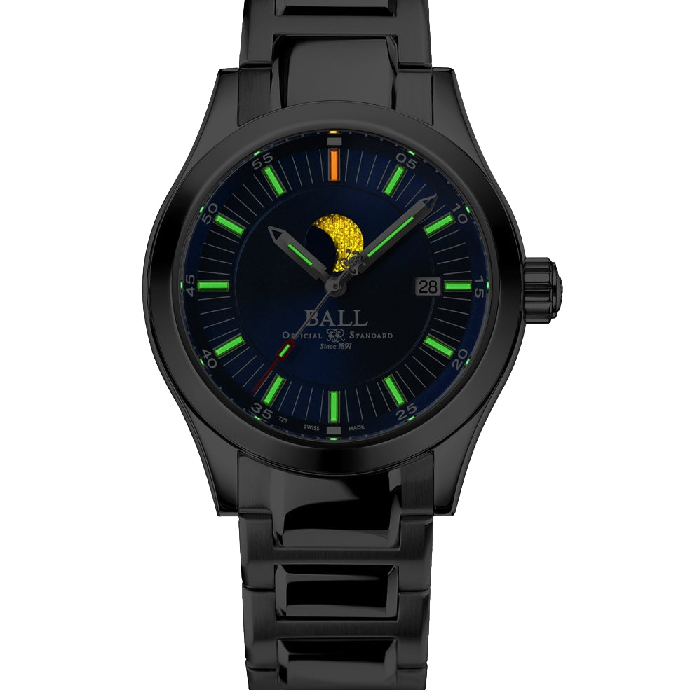 Engineer II Moonphase 41mm - Blue on Bracelet