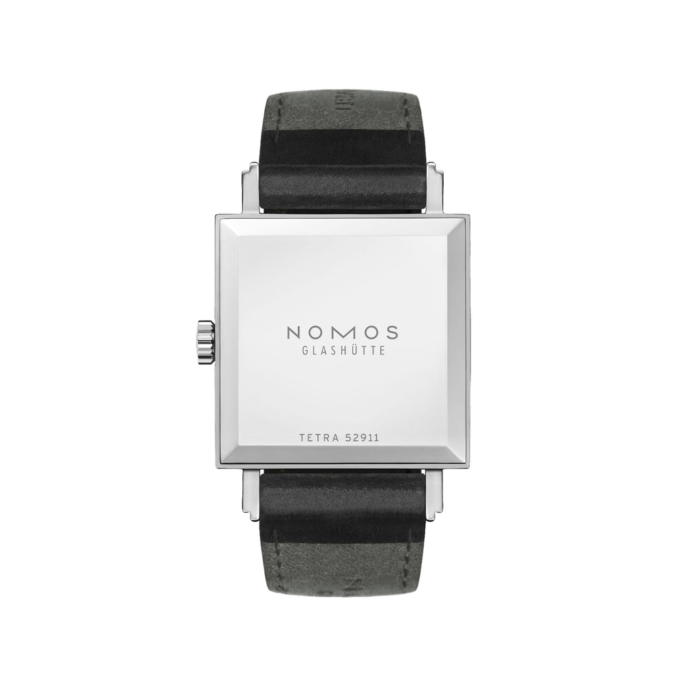 Tetra 27 Duo - White on Leather Strap