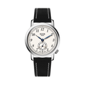 OLD SMITH 35mm - White on Leather Strap