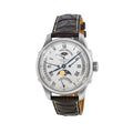 Longines Master Collection Chrono Moonphase 41mm - White on Leather Strap