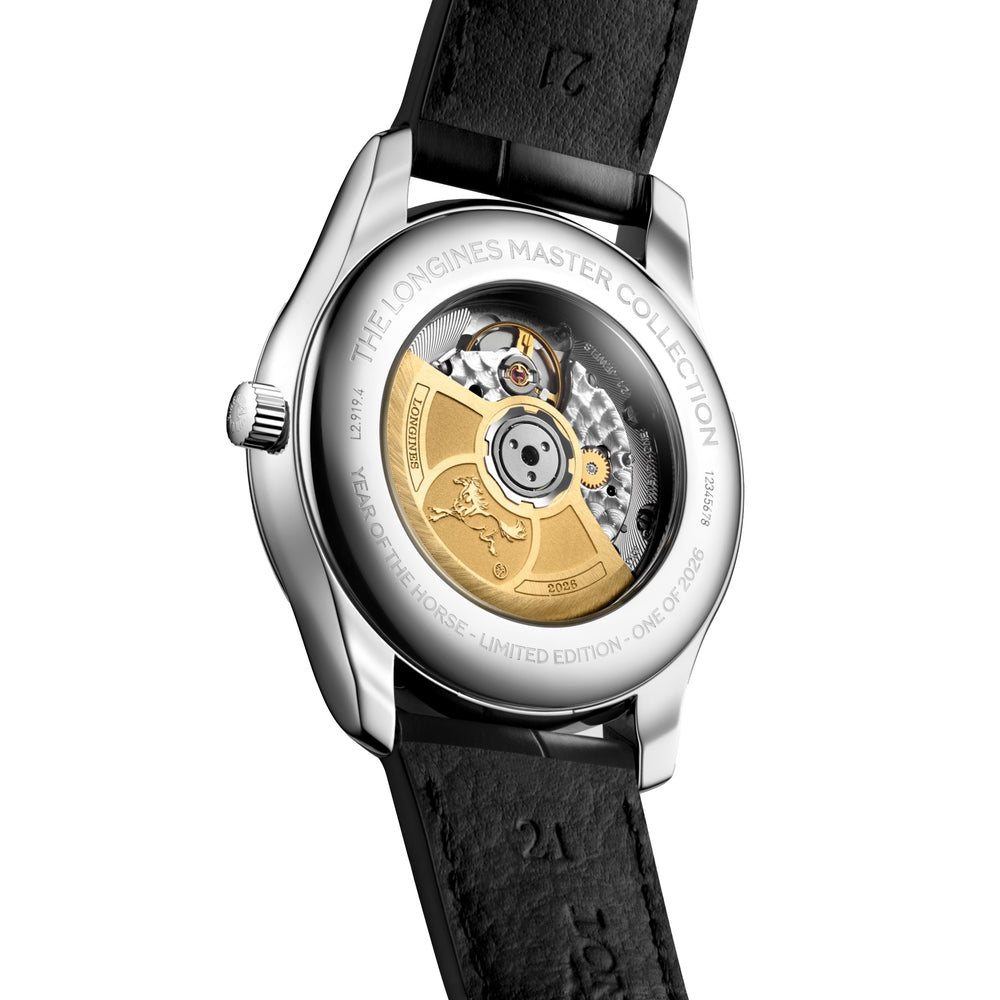 Master Collection Year of the Horse Limited Edition 42mm – Red on Leather Strap