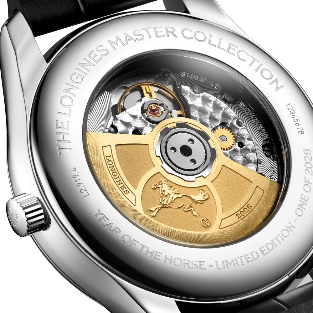 Master Collection Year of the Horse Limited Edition 42mm – Red on Leather Strap