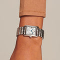 Mini DolceVita Quartz Small Seconds 29mm - Opaline Ivory on Bracelet