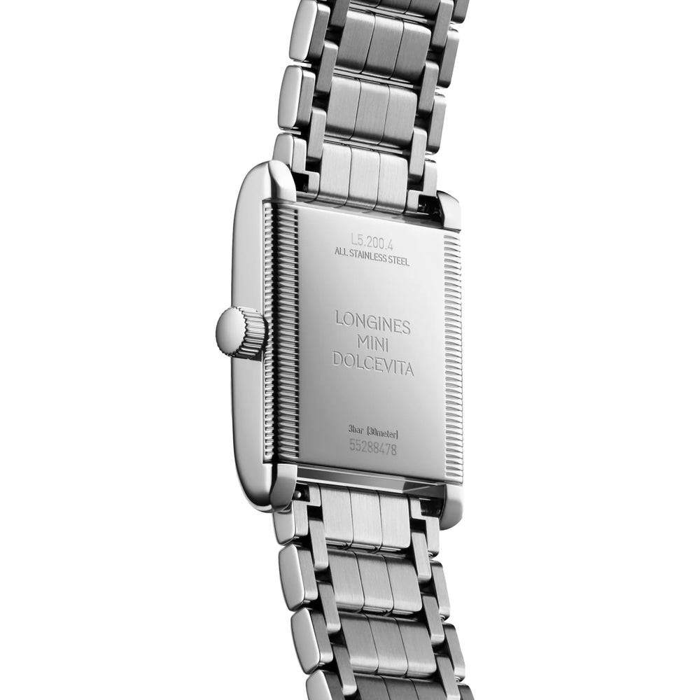 Mini DolceVita Quartz Small Seconds 29mm - Opaline Ivory on Bracelet