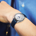 HCC004 Presage Classic Series 145th Anniversary Limited Edition 36mm - White on Leather Strap