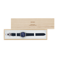 HCC007 Presage Classic Series 145th Anniversary Limited Edition 39.6mm - Blue on Leather Strap