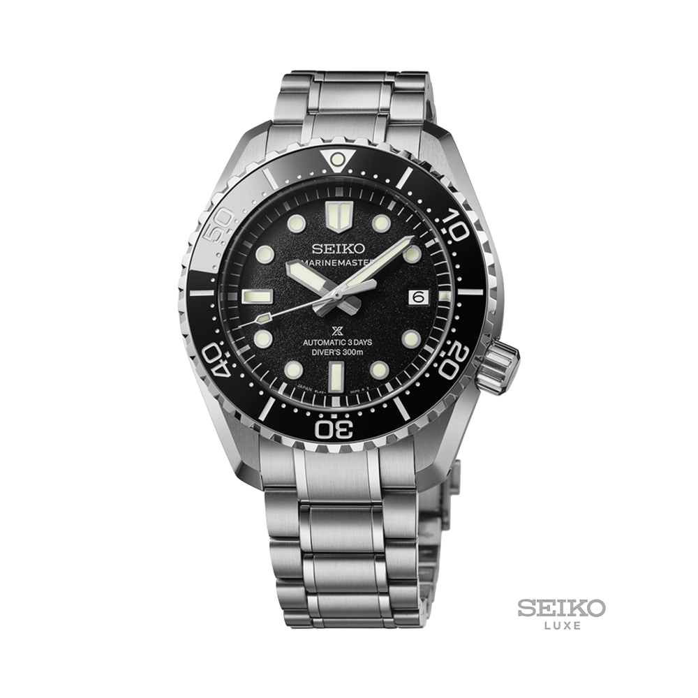 HBF001 Prospex Marinemaster 42.6mm - Black on Bracelet