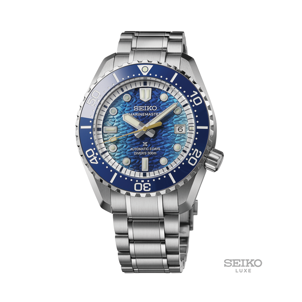 HBF002 Prospex Marinemaster 1968 Heritage JAMSTEC Limited Edition 42.6mm - Blue on Bracelet