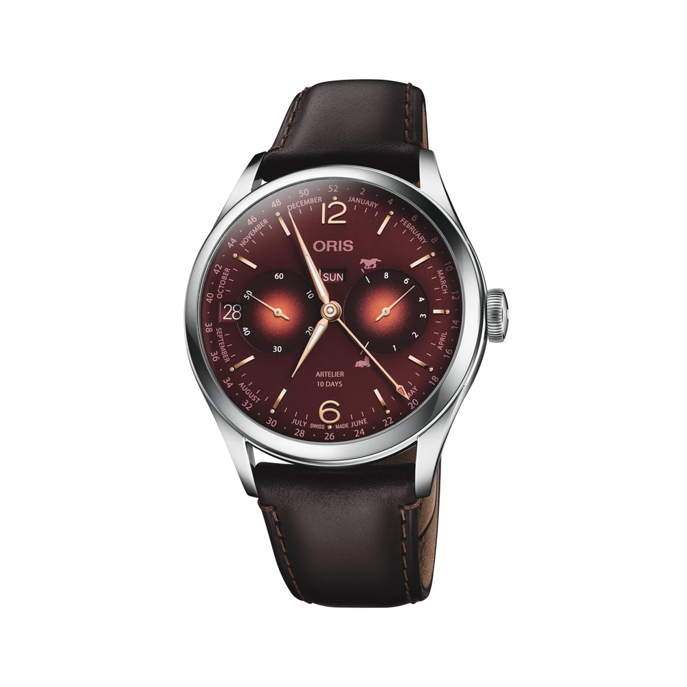 Artelier Year of the Horse Limited Edition 43mm - Red on Leather Strap