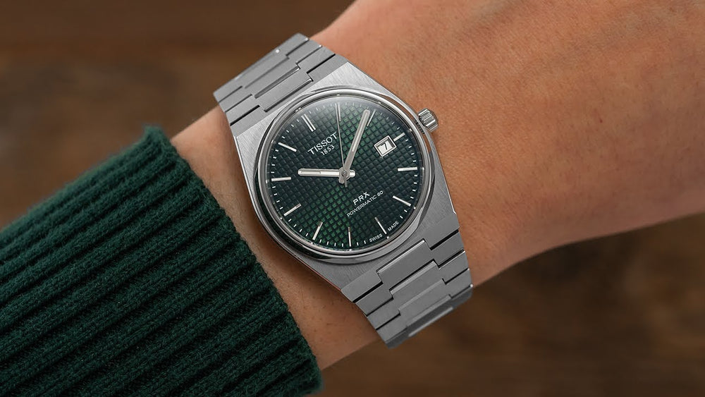 PRX Automatic Powermatic 80 40mm - Green on Bracelet